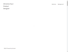 Tablet Screenshot of christineyou.com